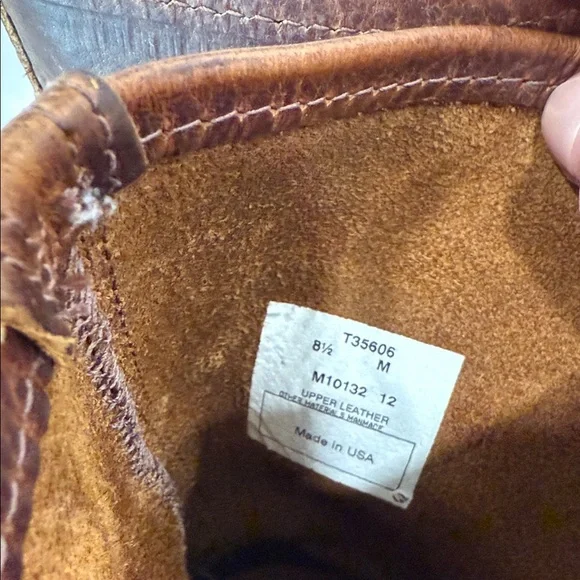 Brown Leather women’s Boots 8.5 - Picture 3 of 11